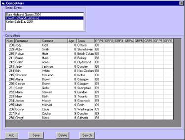 Highland Scrutineer page samples